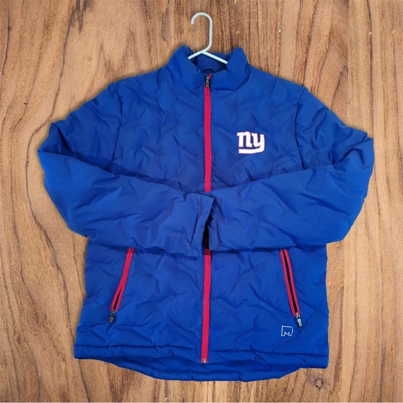 NFL Jackets & Blazers - Women’s Blue NY Giants Jacket with Red Accents